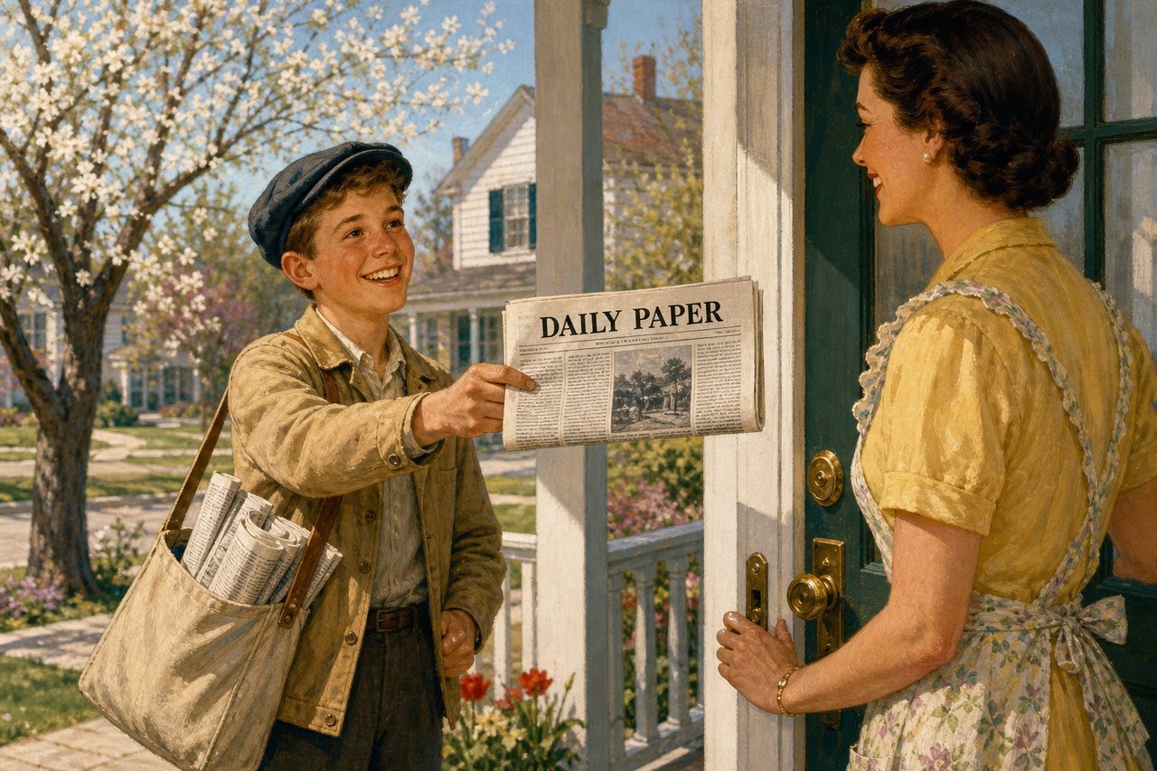 Daily-paper handoff